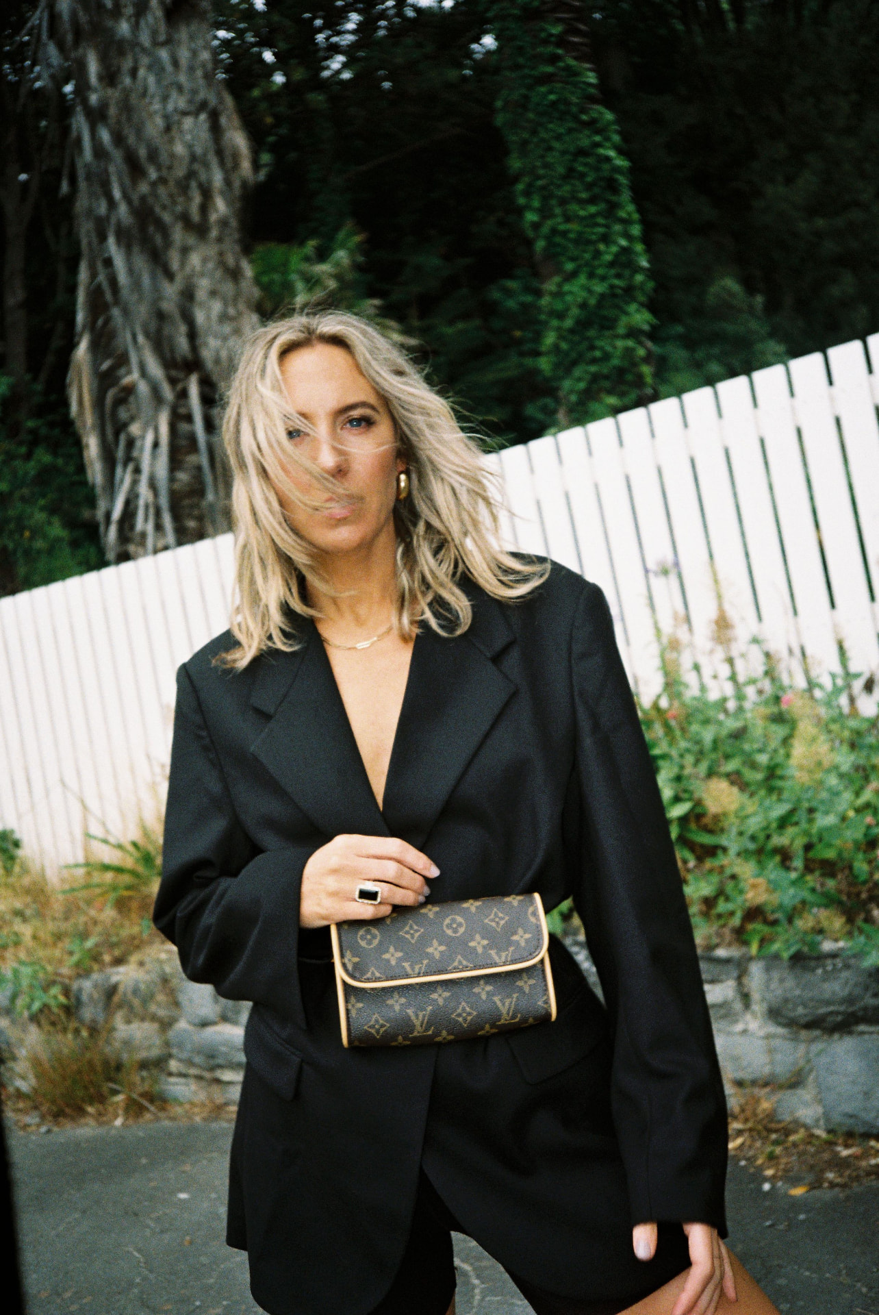 Amy Shaw in a black blazer