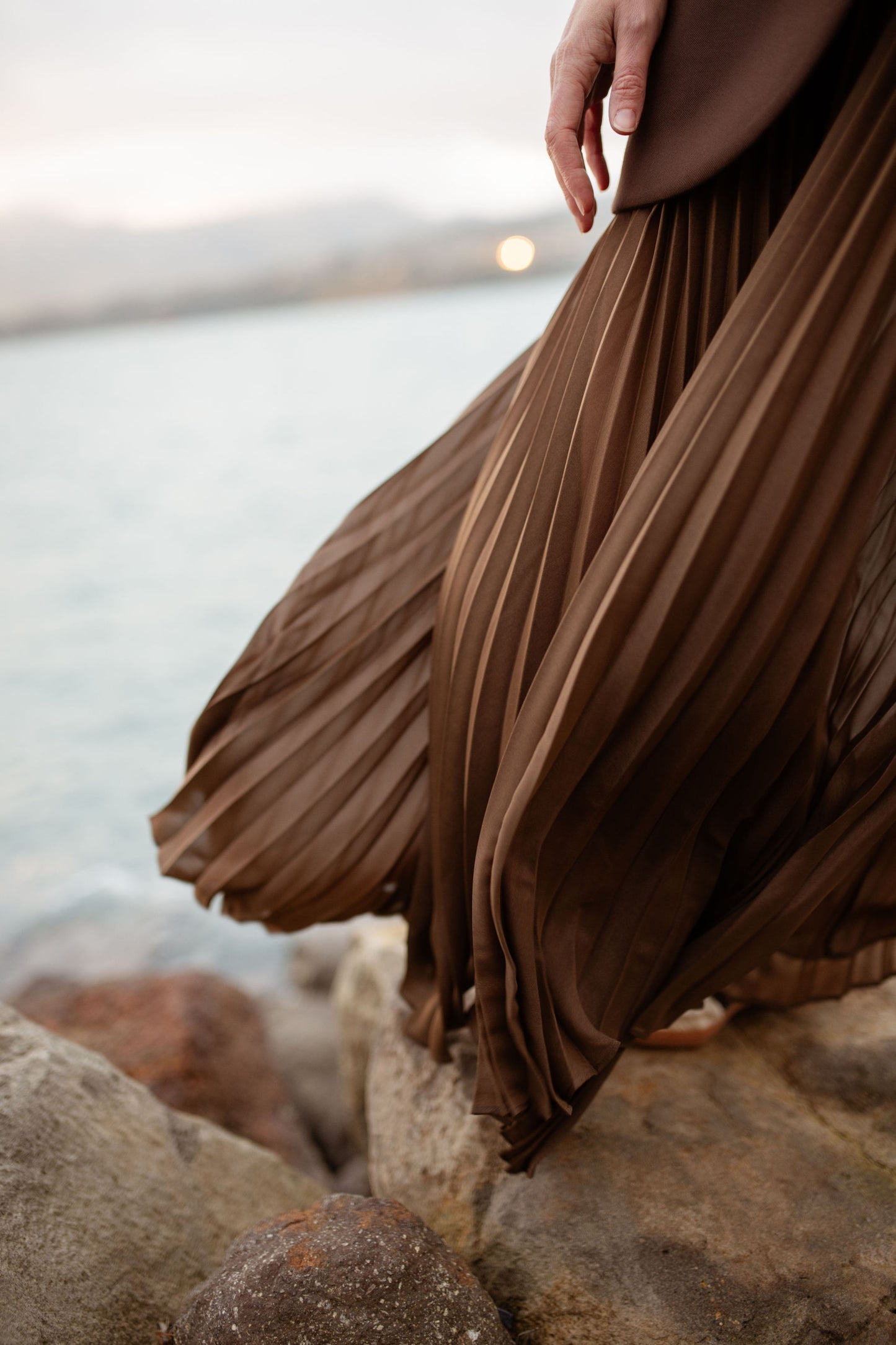 Lennox Pleated Skirt Port