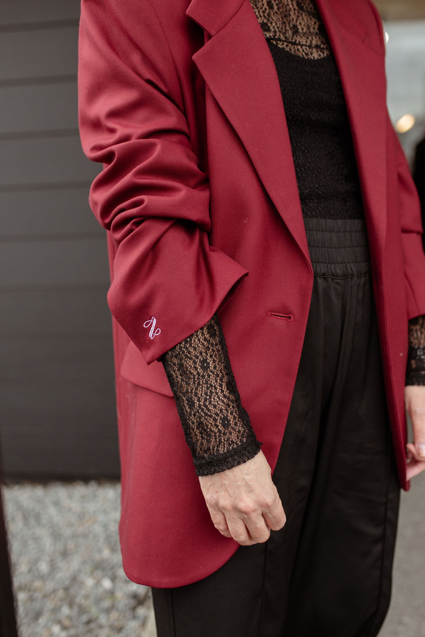 Ziggy Oversized Blazer Port