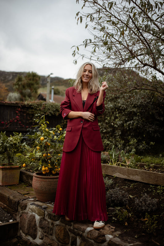 Ziggy Oversized Blazer Port