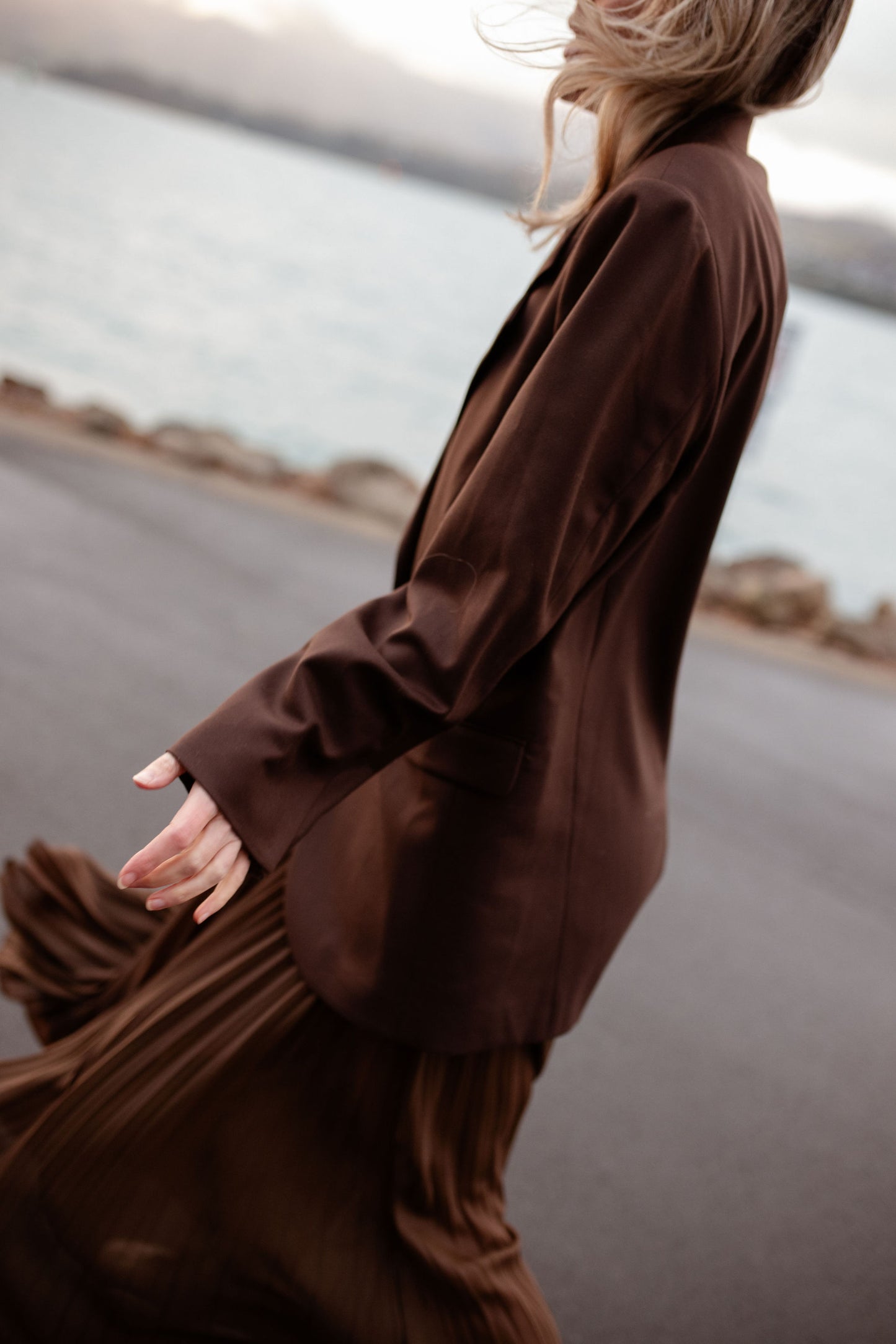 Lennox Pleated Skirt Port