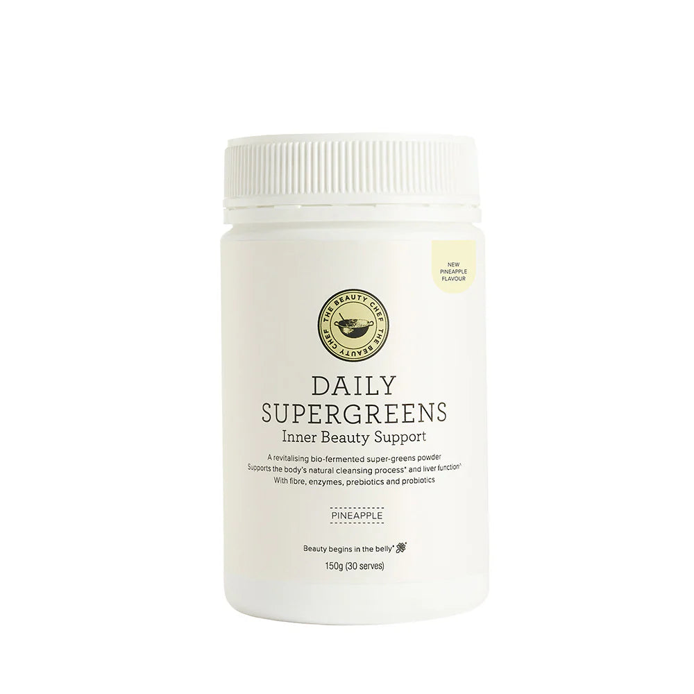 DAILY SUPERGREENS Inner Beauty Support Pineapple Flavour