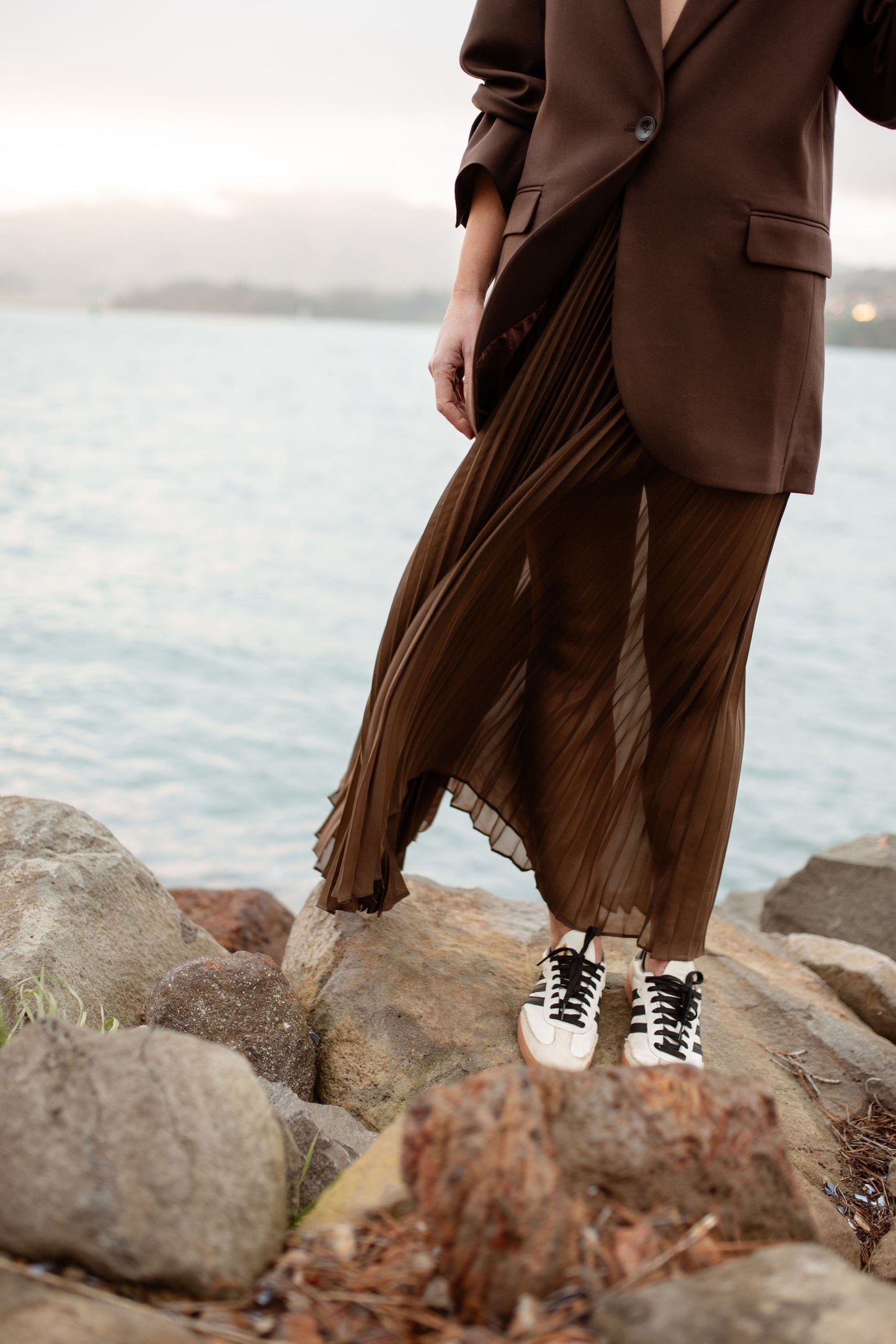 Lennox Pleated Skirt Port