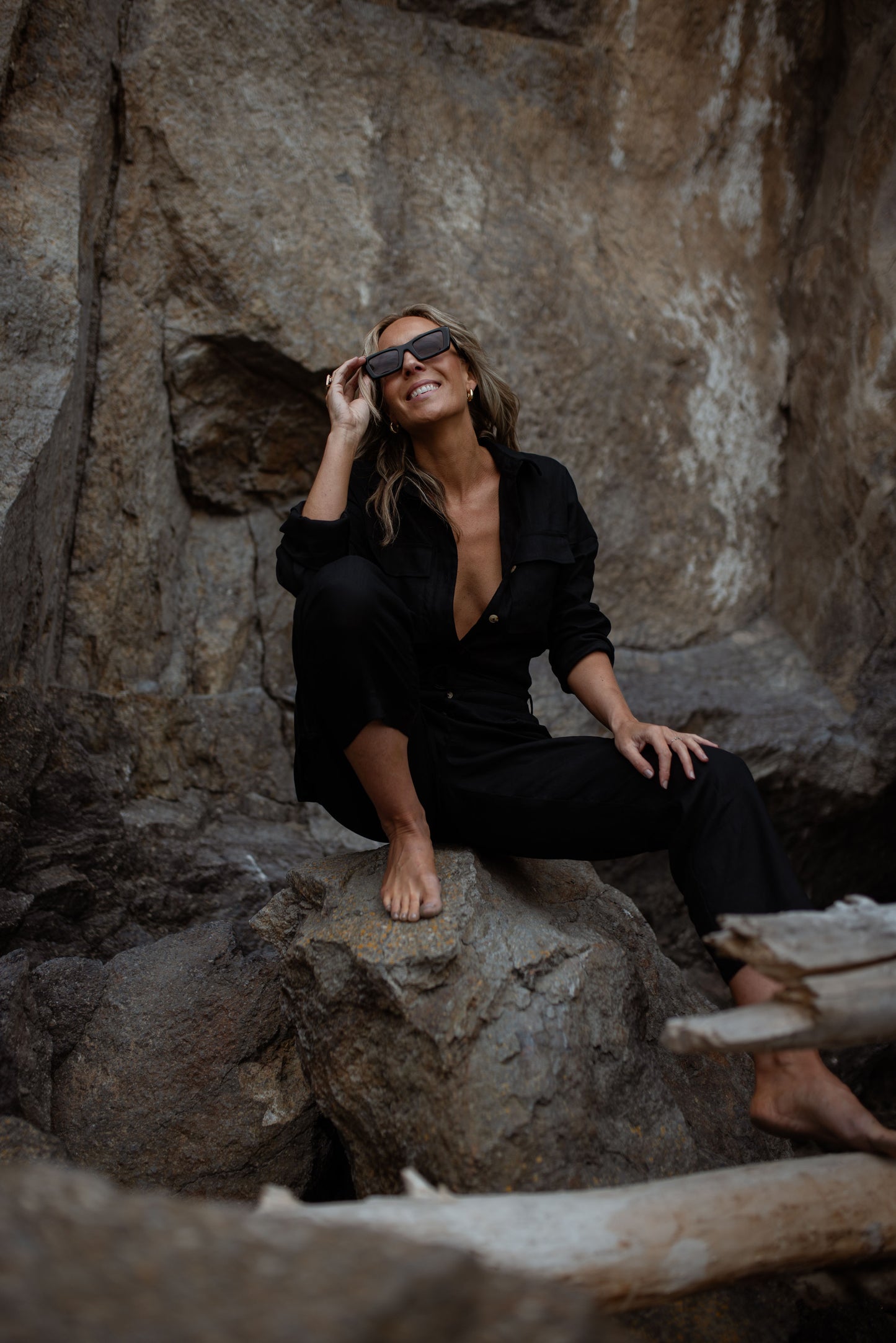 Aggie Jumpsuit Black